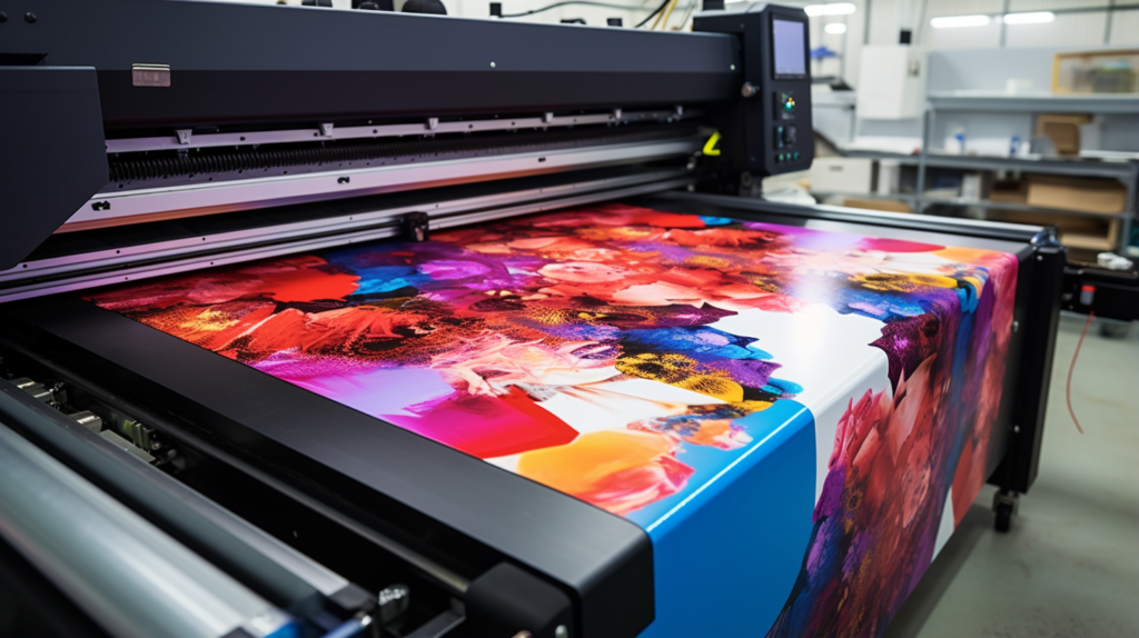 large_format_printer_printing_and_cutting_vinyl_graphic