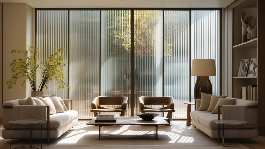 reeded_glass_screen_in_modern_contemporary_interior